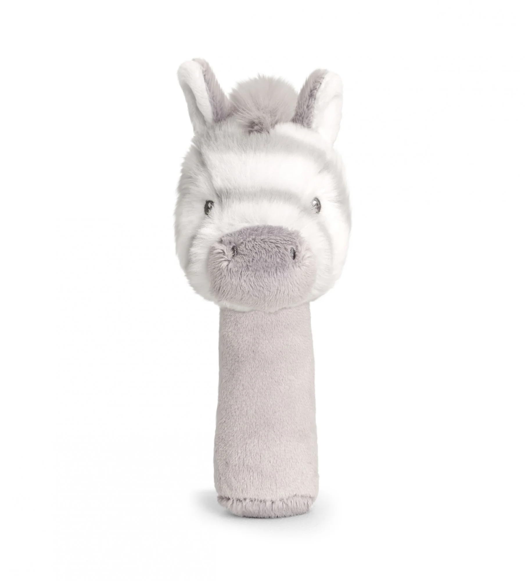 Eco Cuddle Zebra Stick Rattle