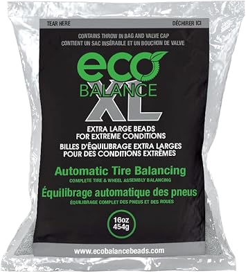 XL - 16oz Large Balancing Bead Solution Designed for use with Extreme Balancing Conditions but Compatible with All Applications - 1