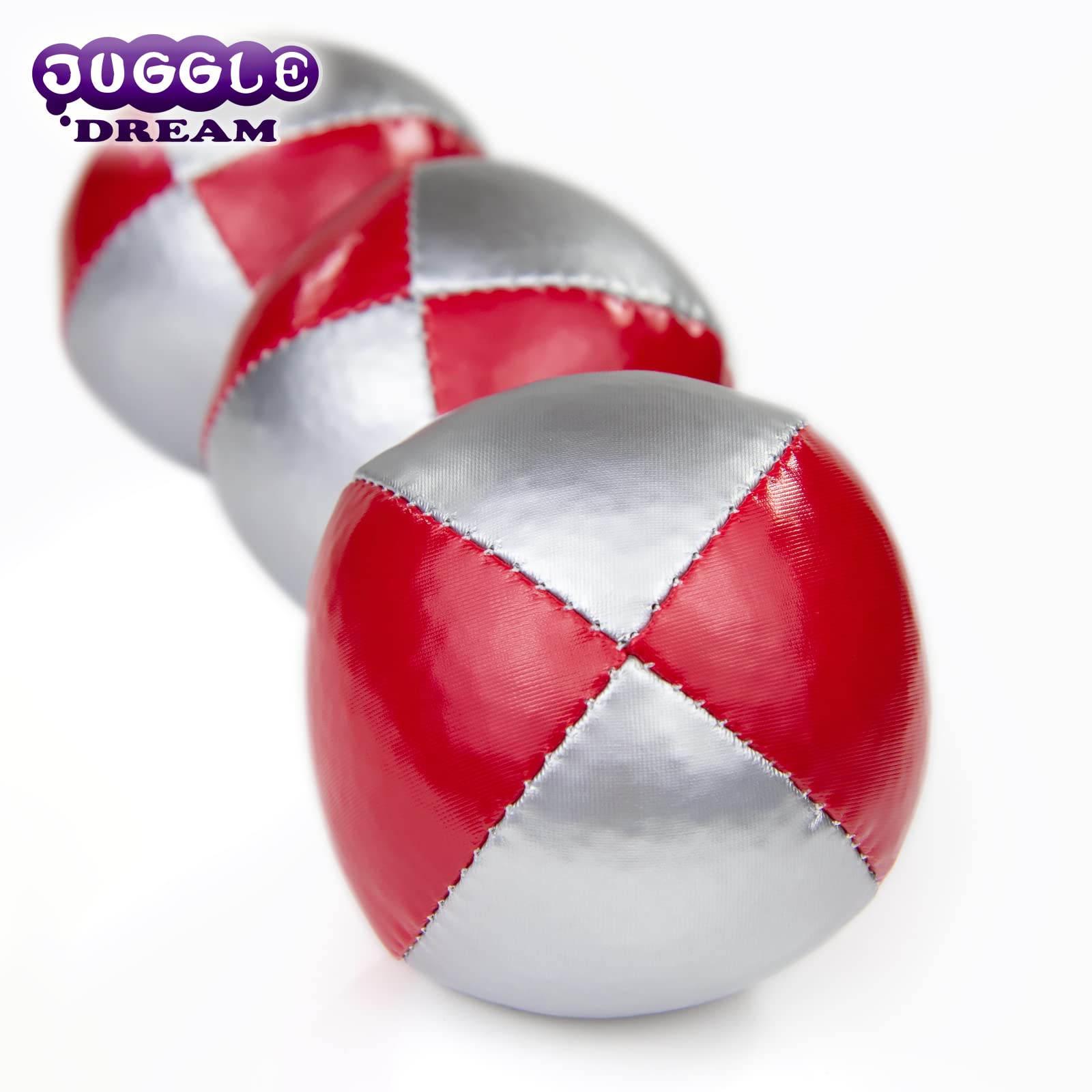 Juggle Dream Juego de 3 Bolas de Malabares Profesionales con vídeo de Aprendizaje en línea Gratuito, Principiantes y Expertos