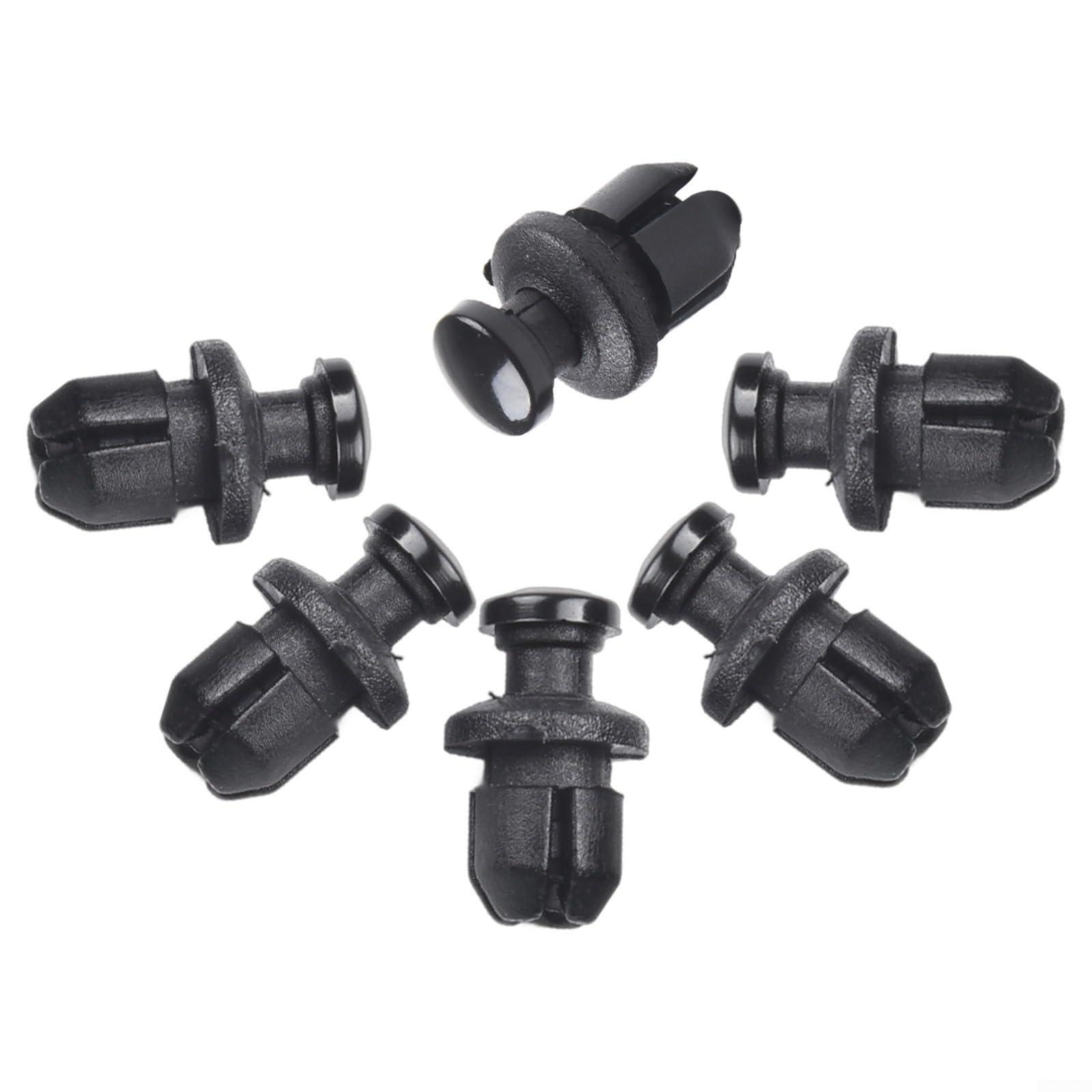 10 Pcs Nylon Fairing Clips for Honda CBR1100XX 97-07 ST1300 | Motorcycle Bodywork Panel Push Pin Rivets Retainers | Black Plastic Trim Fasteners Set