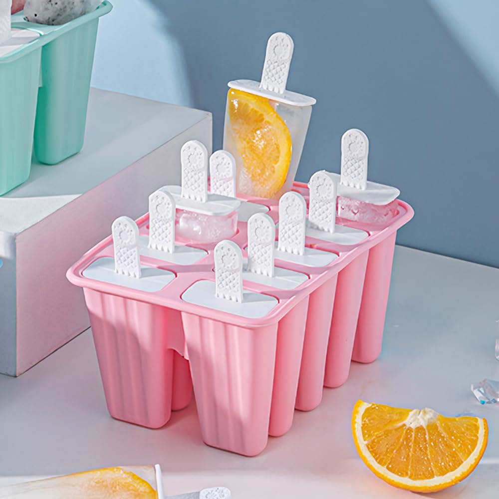 Moules à Glaces Silicone 6 Barres – Sans BPA, Faciles à Démouler, Pour Crème Glacée, Yaourt Glacé, Jus, Popsicles Maison Moules à Glaces Silicone 6 Barres – Sans BPA, Faciles à Démouler, Pour Crème Glacée, Yaourt Glacé, Jus, Popsicles Maison
