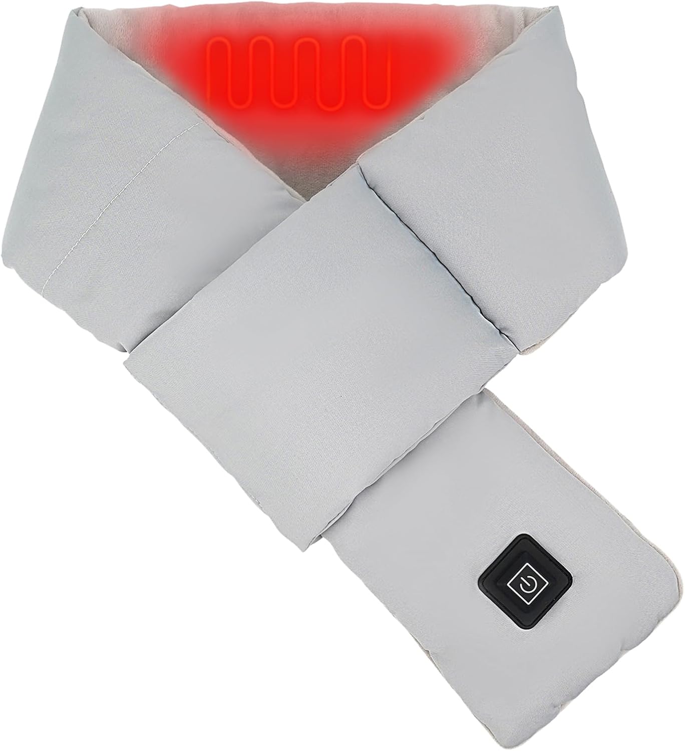 WIOR Heated Scarf for Men Women, Electric Neck Heating Pad for Neck