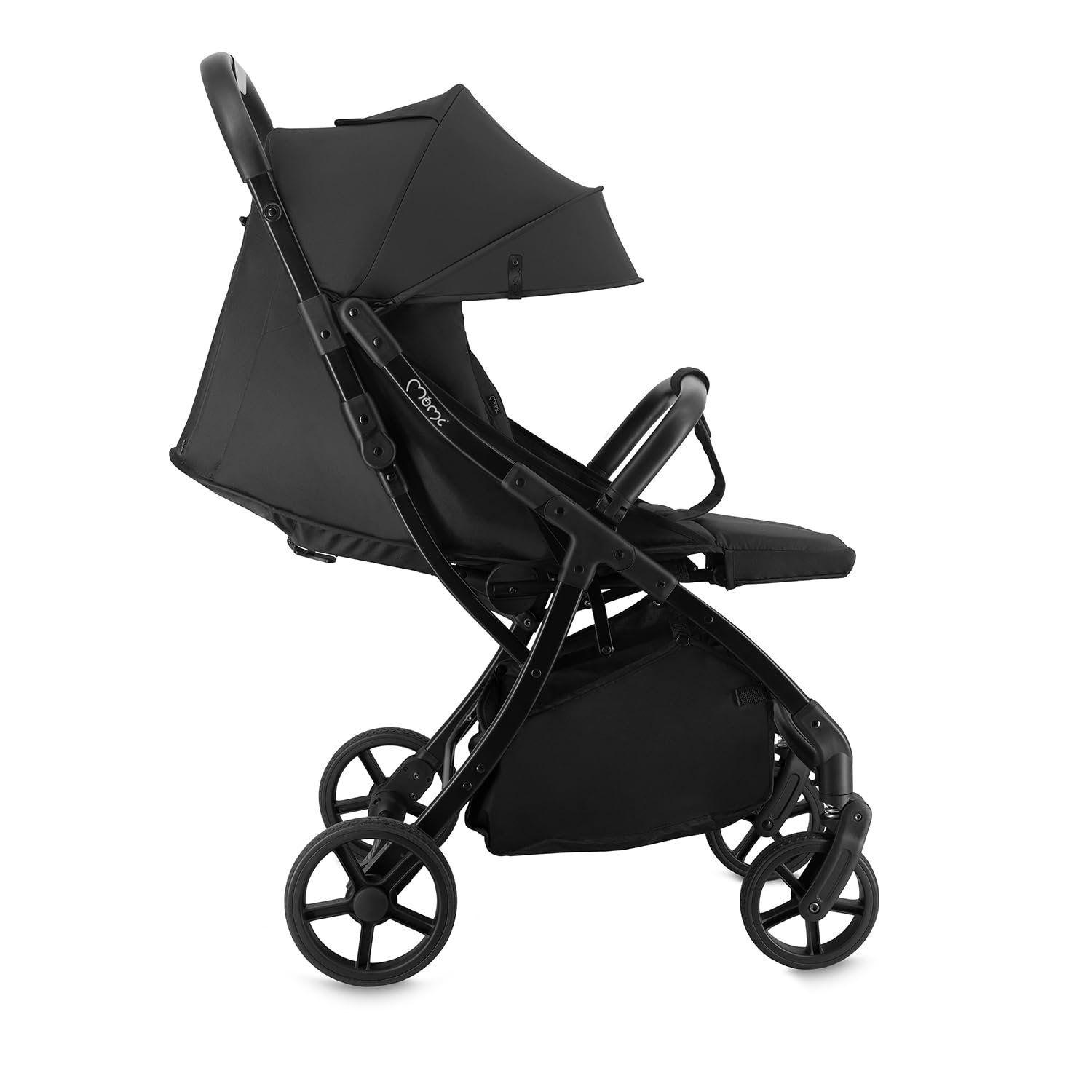 MoMi PAOLA Kinderwagen Zusammenklappbar - Reisebuggy bis 22kg ab 6 Monaten - Kinder Buggy mit Liegefunktion und Automatischer Faltung - 5-Punkt-Sicherheitsgurt - Alle Räder mit Stoßdämpfung
