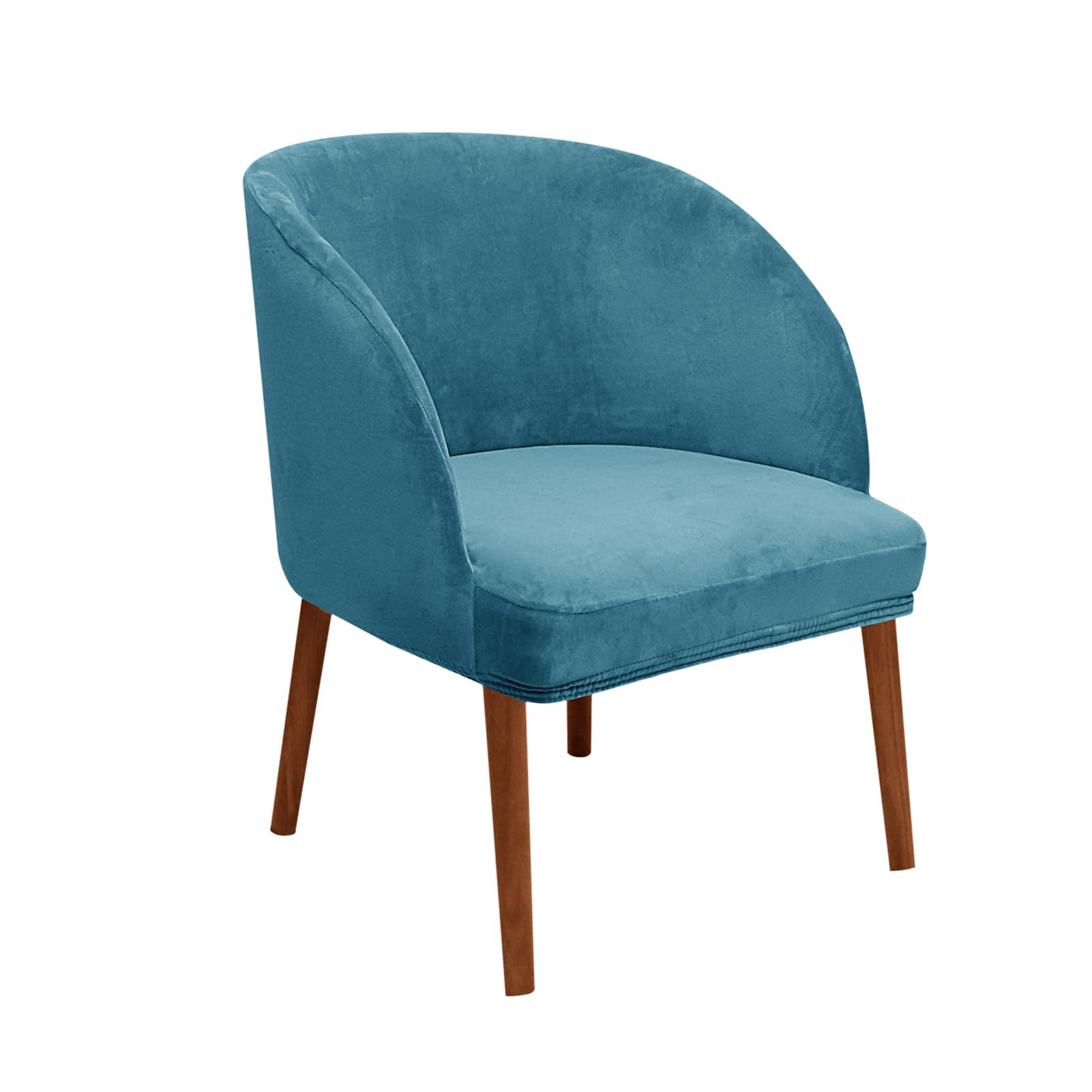 Housse de chaise de salle à manger en velours bleu pour sublimer votre intérieur