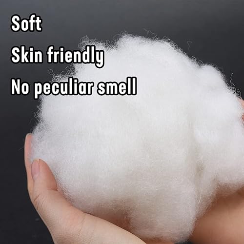 Miniatura 3 de Relleno de fibra de relleno de 5.3 onzas, fibra de poliéster de alta resistencia, relleno de fibra de poliéster, almohada de relleno, relleno de