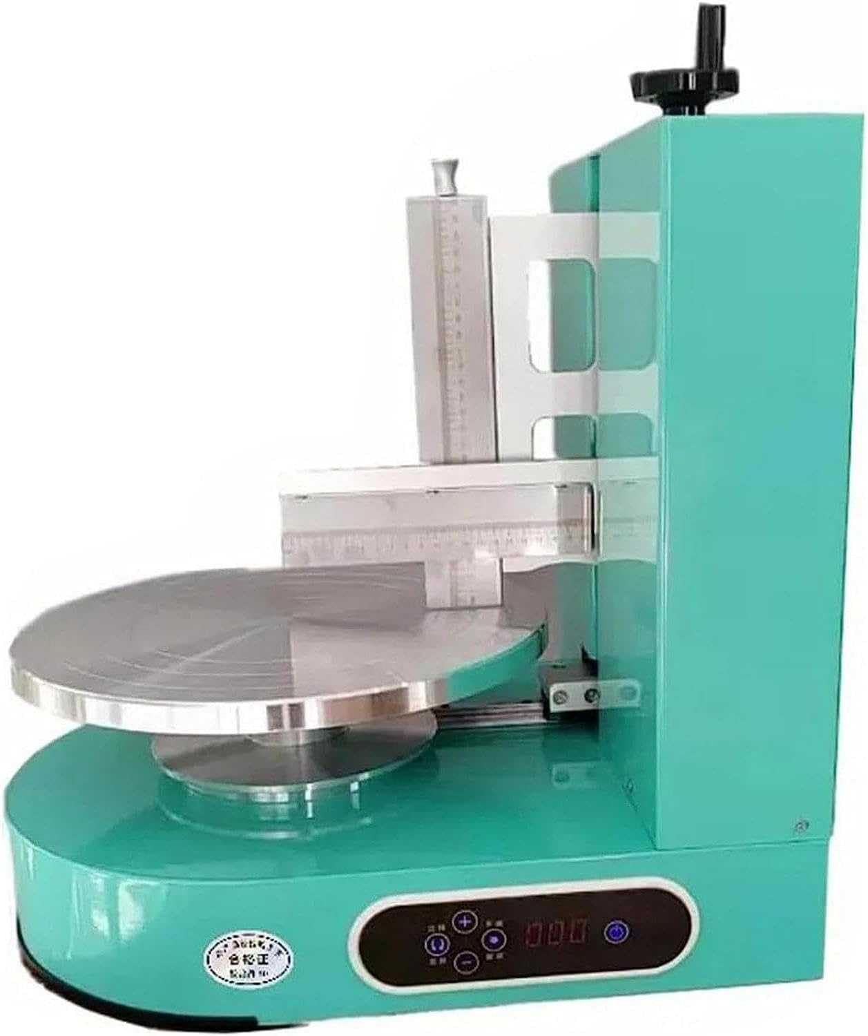 Máquina alisadora de revestimiento de pasteles de 4 a 12 pulgadas, ideal para decoración de pasteles con crema de mantequilla, herramienta de raspado, máquina de revestimiento de pasteles fácil de