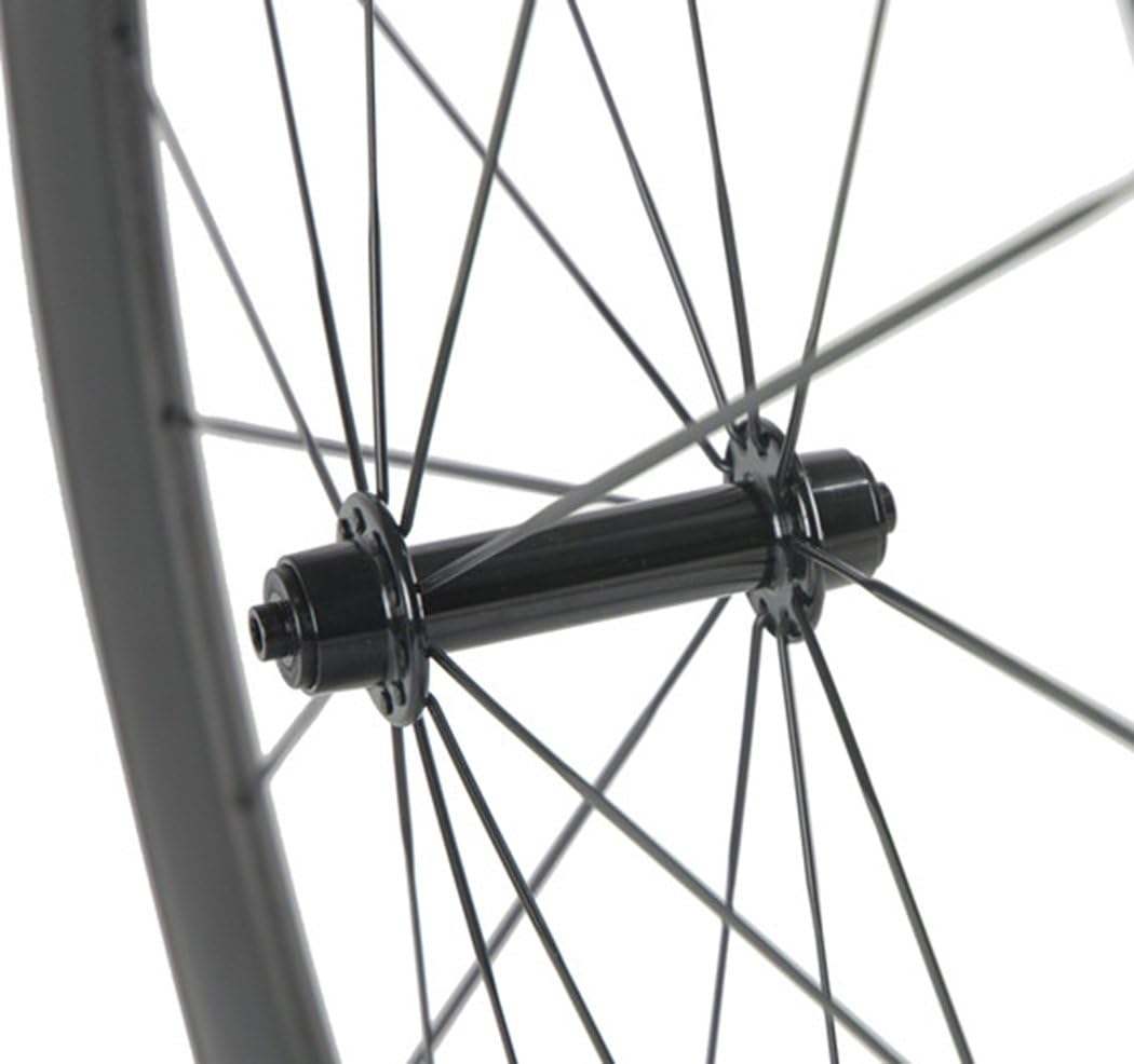 Queen Bike 700c 60mm 3k Superlight Carbon Clincher Wheelset Cycling Racing Wheels 20/24h : Sports & Outdoors