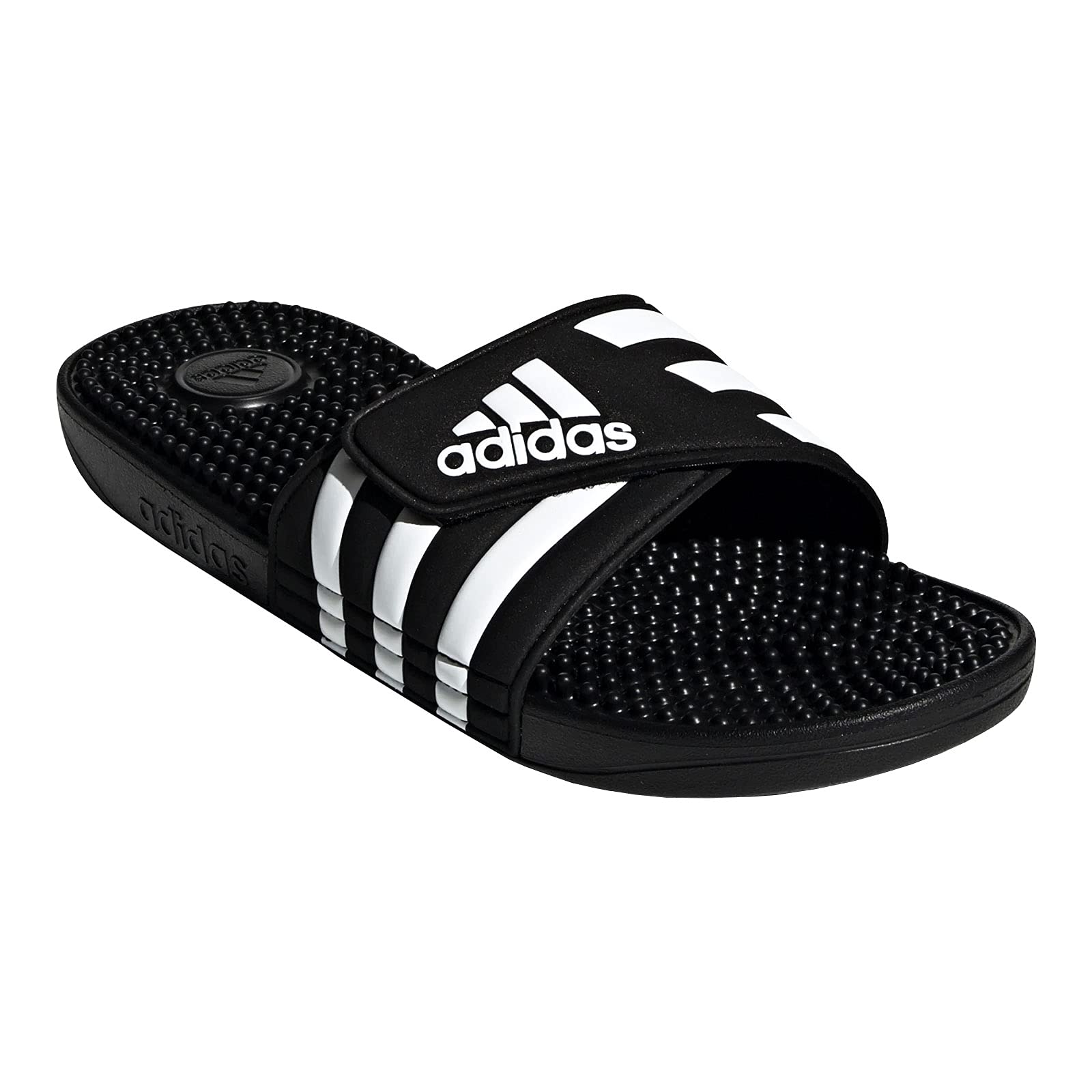 Chanclas Adidas Adissage para adultos unisex, Core Black Ftwr White Core Black, 37 EU