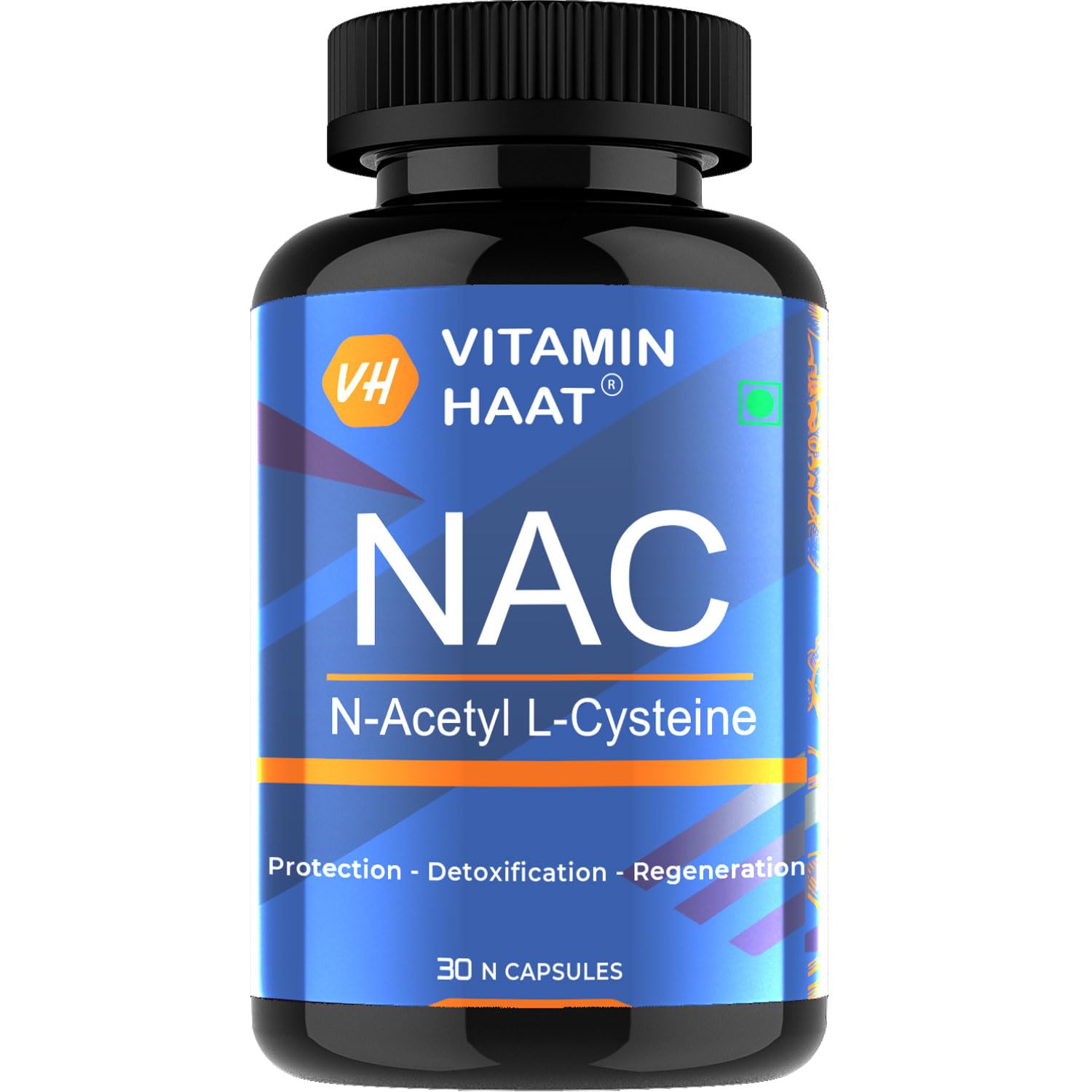 NAC Supplement | NAC I N Acetyl Cysteine (30 Capsules, Pack of 1)-image-0