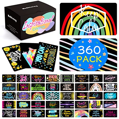 Motivational Encouragement Quote Cards 360 Count Inspirational Kindness Appreciation Gratitude