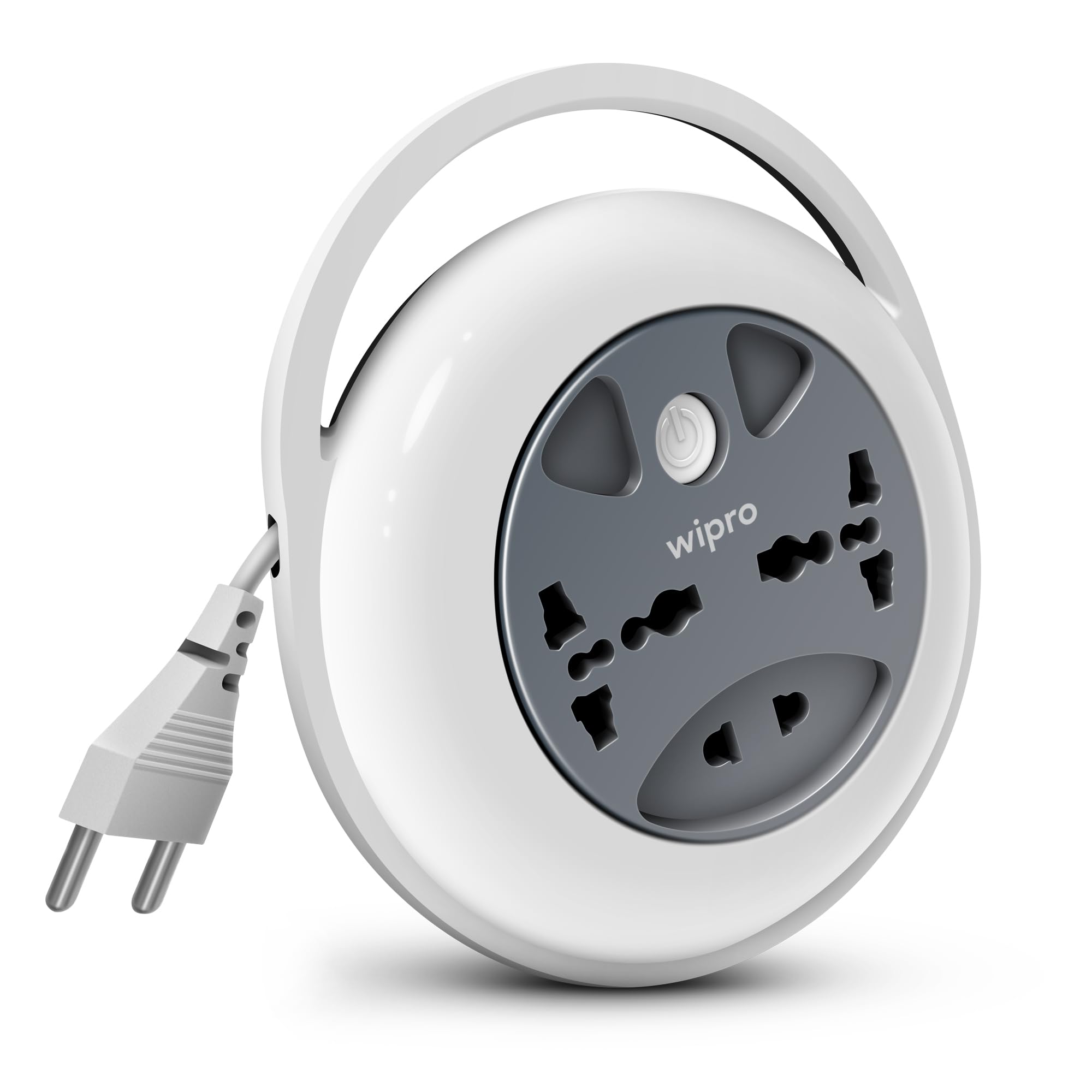 Wipro North West Flex Box Extension Cord with 2 Universal 3 Pin Socket & 1 Units of 2 Pin Sockets,with Master Switch & Indicator | 5 mtr Long Copper Wire | Power Strip for Home, Office | Pack of 1-image-21