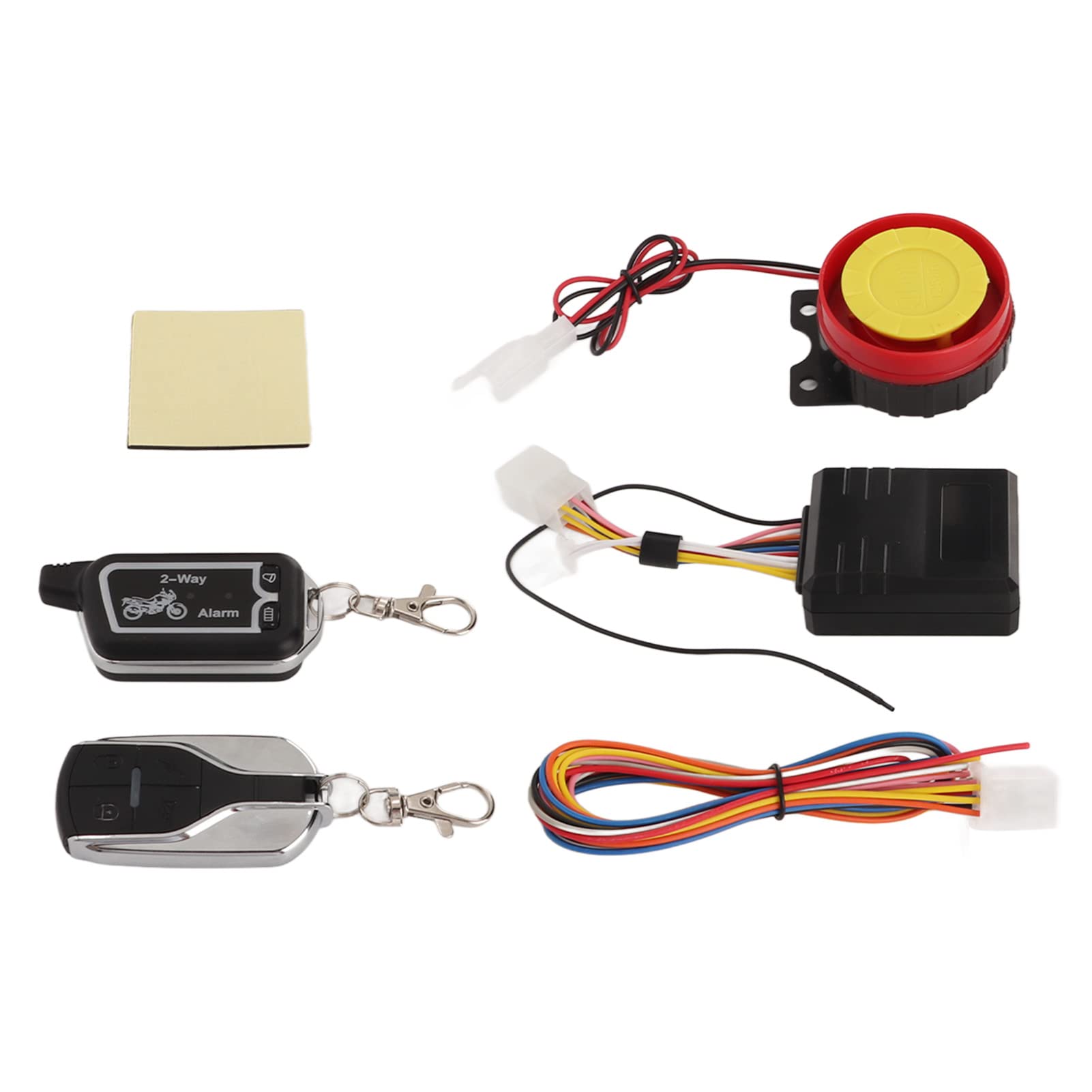 di allarme bidirezionale per moto Klanata, allarme con vibrazione e suono, telecomando LCD, antifurto, rapina, risparmio energetico