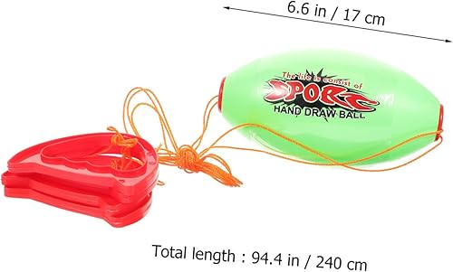 Miniatura 2 de Tire de la lanzadera del tirón de la bola de la lanzadera Juguetes de la bola del juguete Juego de la bola del tirón de