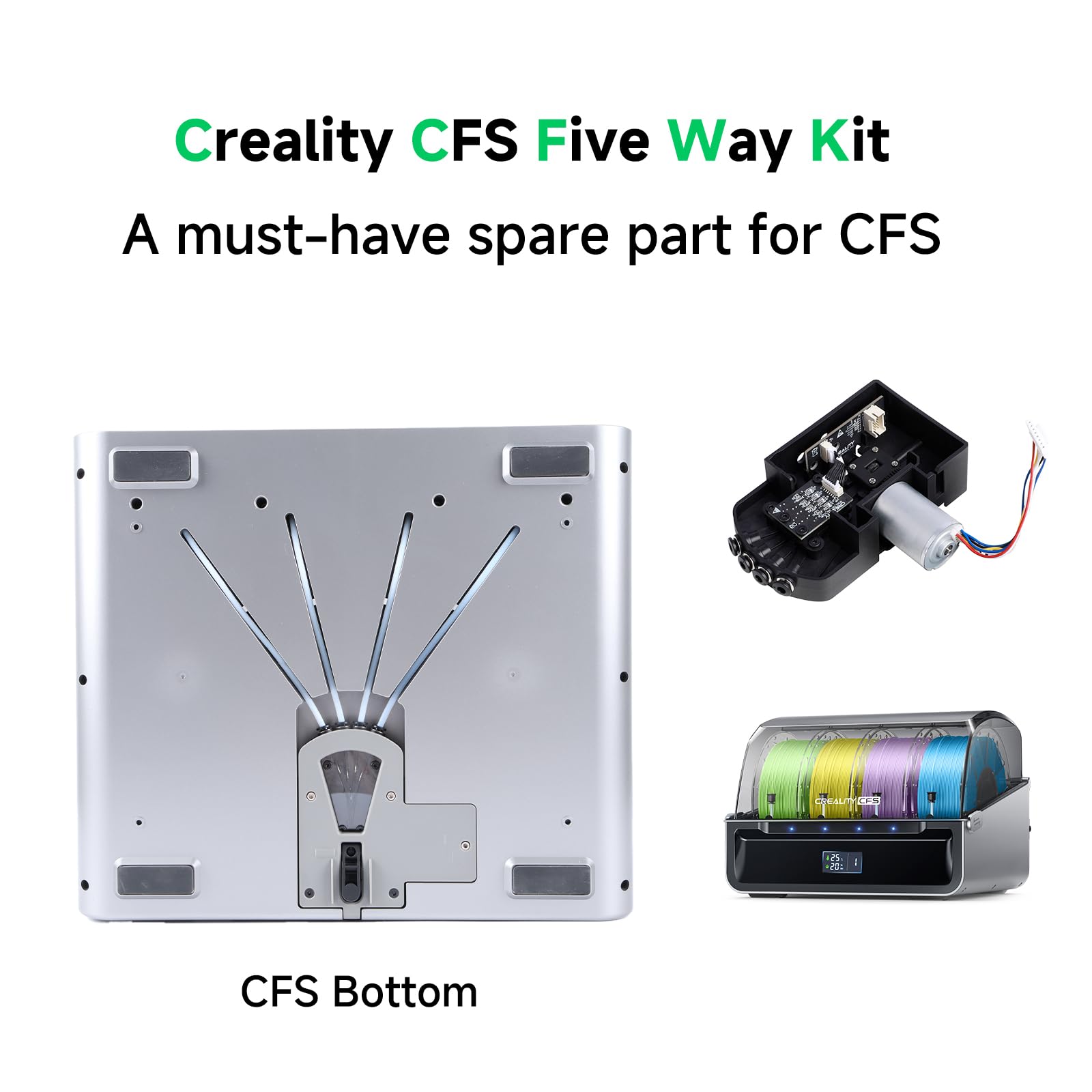 PIYO　新品　CREALITY CFS Amazon.com: Creality Official CFS, Multi Color 3D Printer