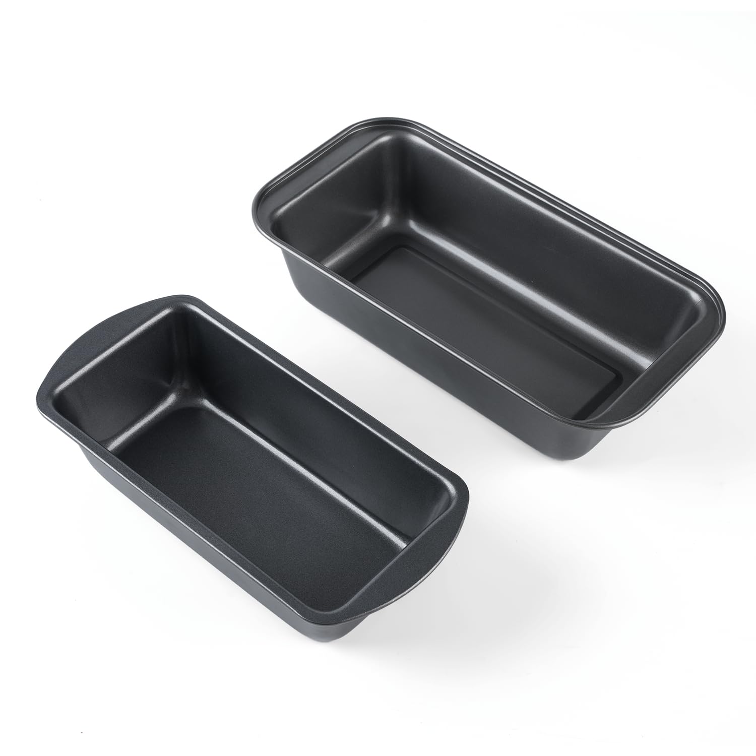 Besto Loaf Tin | Non-Stick Carbon Steel Banana Bread Tin | Rectangular Bread Pan for Loaves & Cakes | Dishwasher, Freezer, & Oven Safe Loaf Pan (1lb & 2lb Loaf Pan)