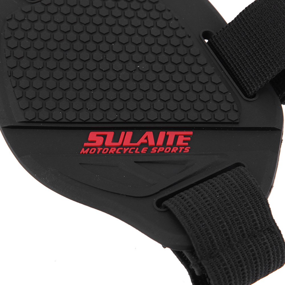 Protections De Levier De Vitesse En Cuir PU Pour Moto – Lot De 4 – Réglables, Durables – Pour Hommes Et Femmes – Noir