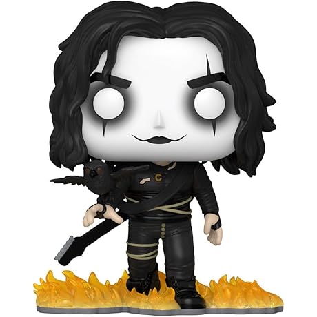 The Crow - Eric Draven with Crow Funko Pop! Vinyl Figure with Box Protector Case