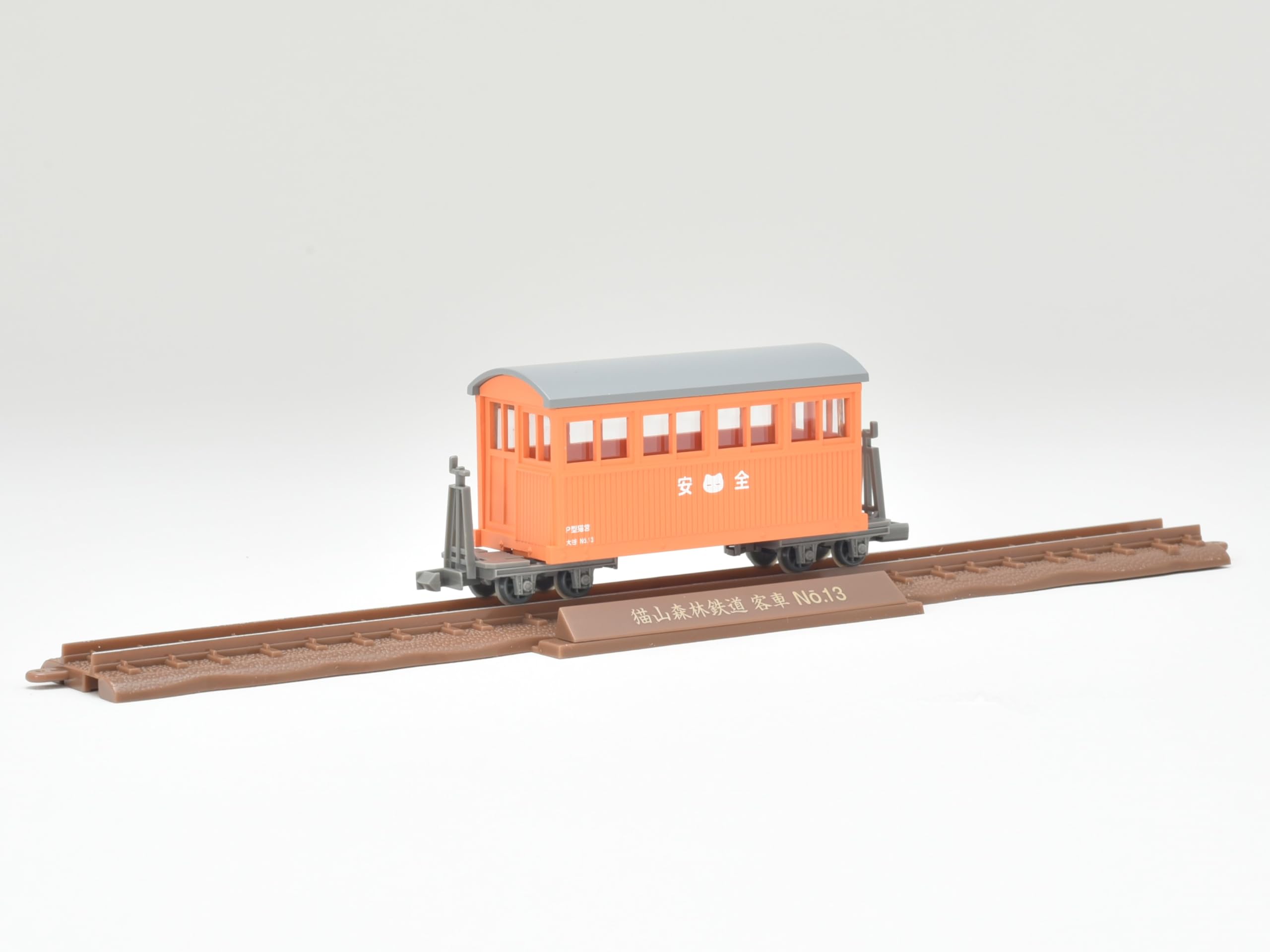 Railway Collection Railway Collection - Locomotiva Diesel Nekoyama Forest Railway 80, blu + 2 forniture diorama D