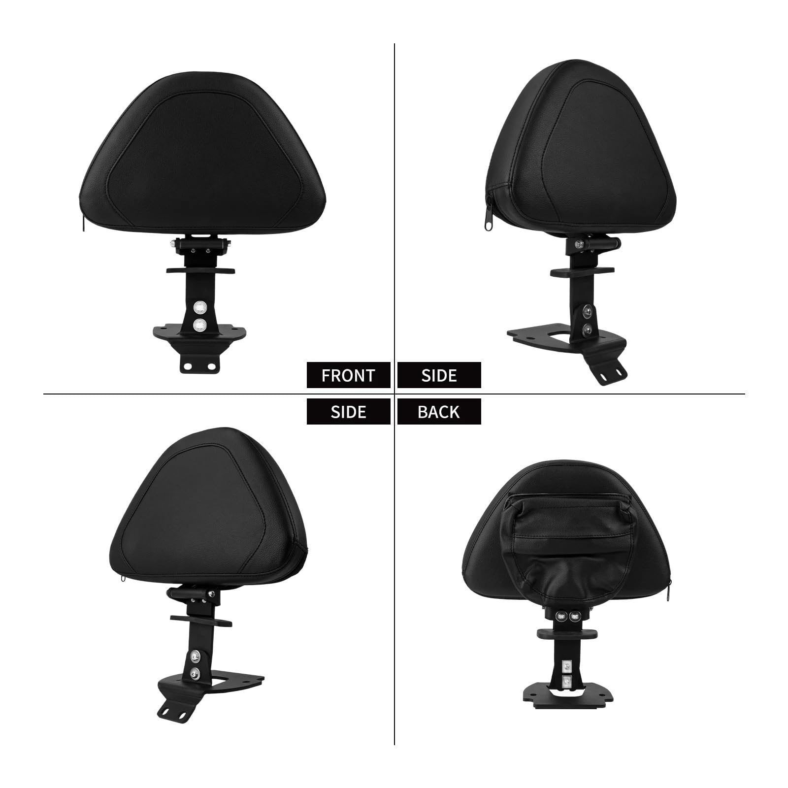 Pasuje do Honda GoldWing GL1800 2018-2025 oparcie kierowcy motocykla Quick Release Sissy Bar poduszka podtrzymująca Poduszka Na Kufer Motocyklowy