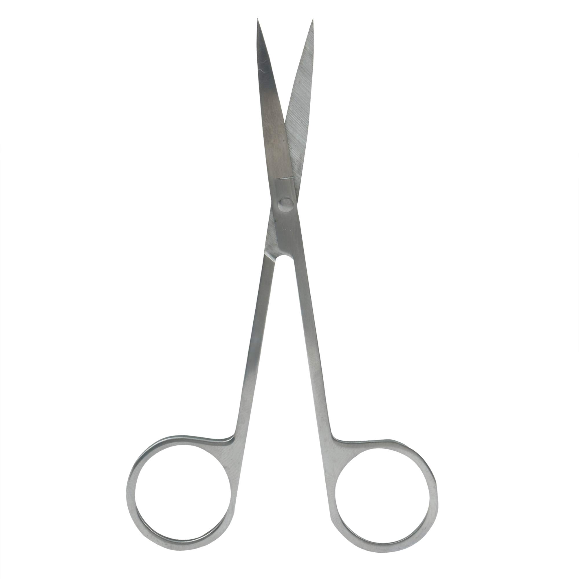 BOSCO Small Manicure All Purpose Silver Scissor for Fingernails, Moustache, Beard, Eyebrow and Toenails, Stainless Steel for Men and Women-picture-19