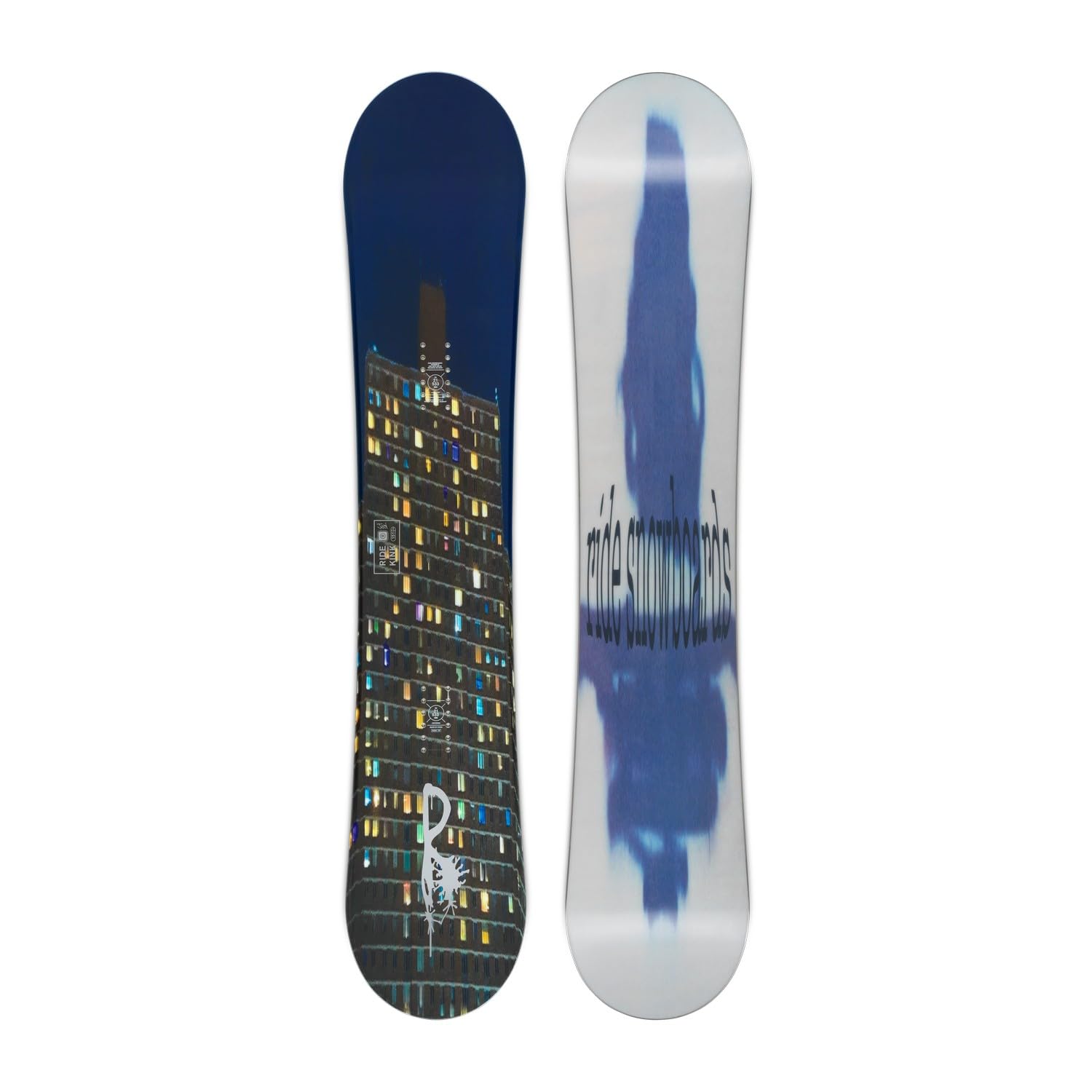 Ride - Tavola da snowboard Kink Freestyle Uomo - Uomo - Dimensione 147 - Blu