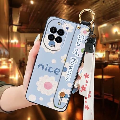 Phone Case Compatible with Huawei Nova14 Lite/Vitality Edition, Kickstand Durable Waterproof Back Cover Protective Oil Painting 