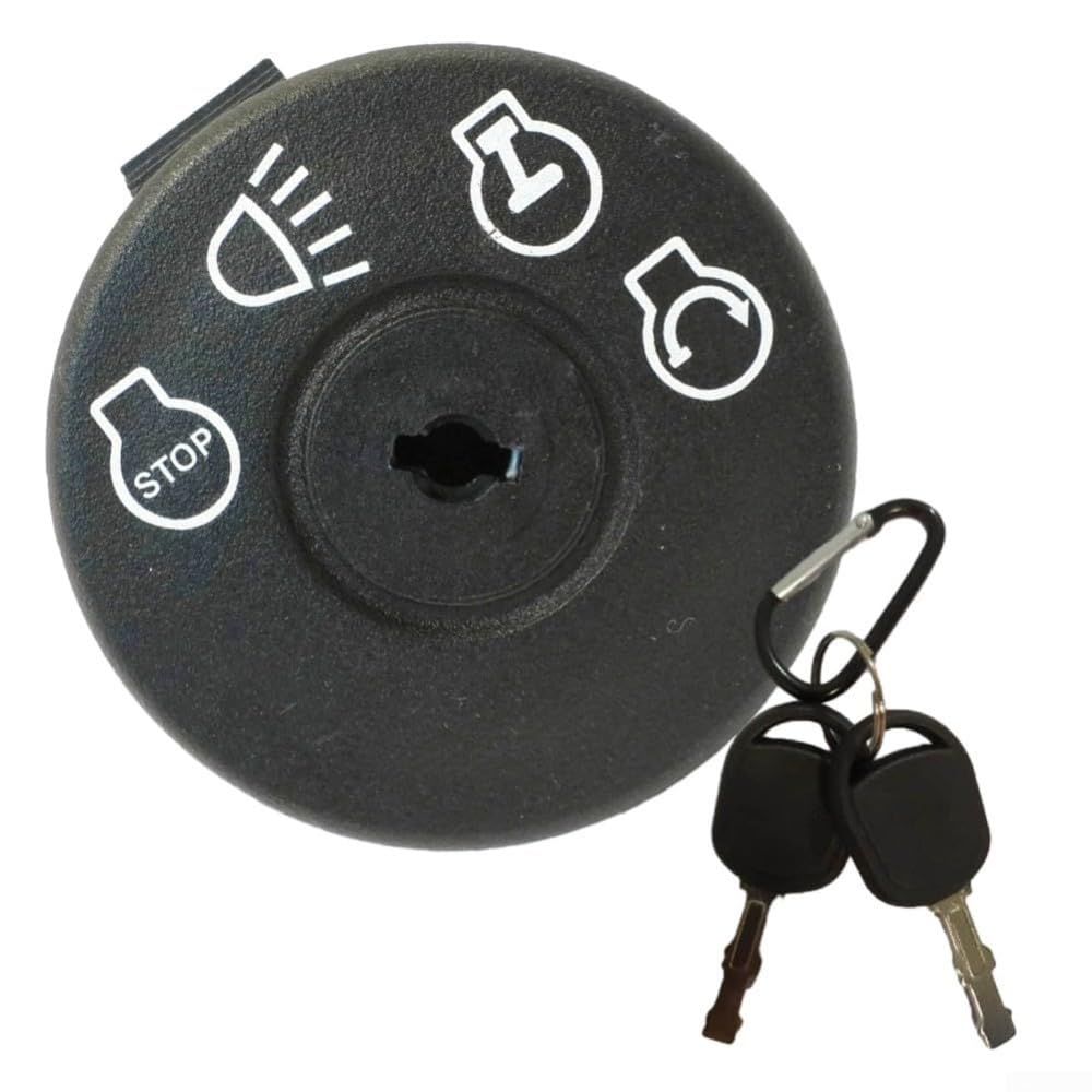 Lawn Mower Tractor Ignition Switch Ignition Switch Ignition Key Switch with Key for 725-1741 925-1741 Lawn Mower Tractor