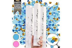 Perfect Blue Confetti Blasters for Unforgettable Gender Reveals