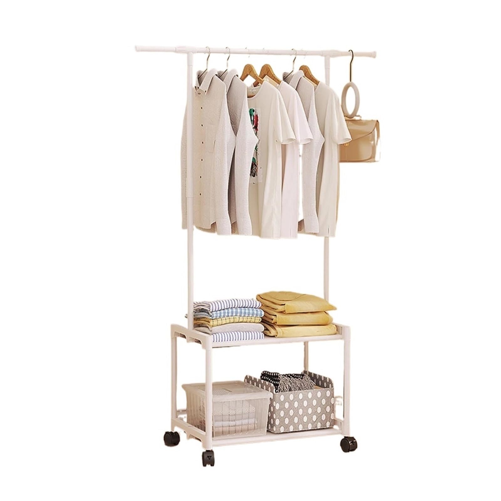 Porte-manteau multifonctionnel pour organiser vos vêtements et chaussures dans la chambre