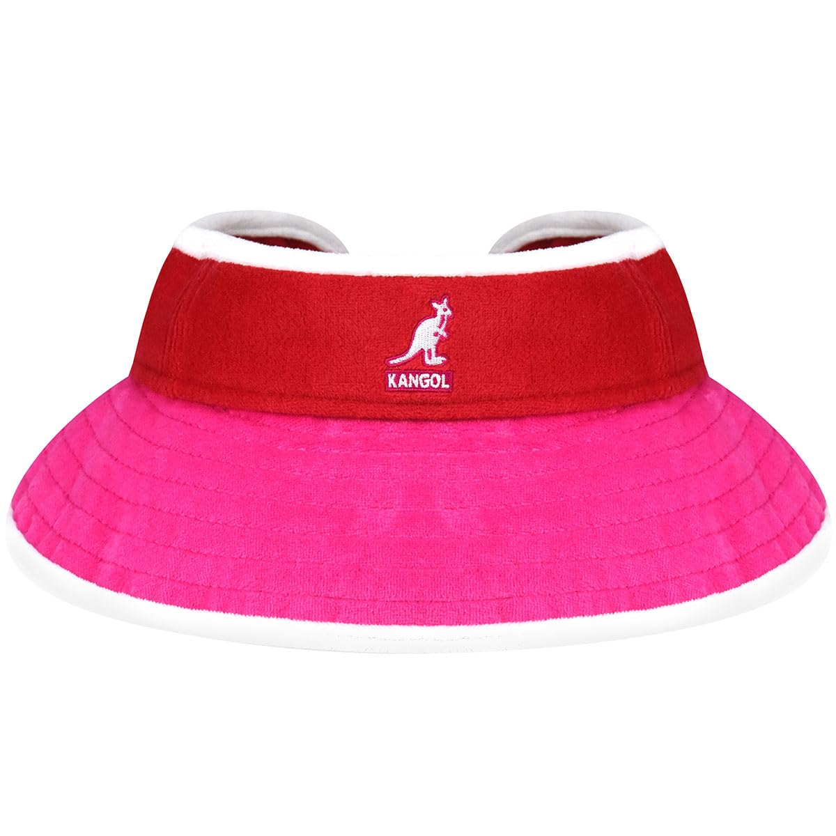 Kangol Beach Side Visor Sonnenvisor Sonnencap Damen/Herren - mit Schirm, Klettverschluss, Klettverschluss Frühling-Sommer Sommer