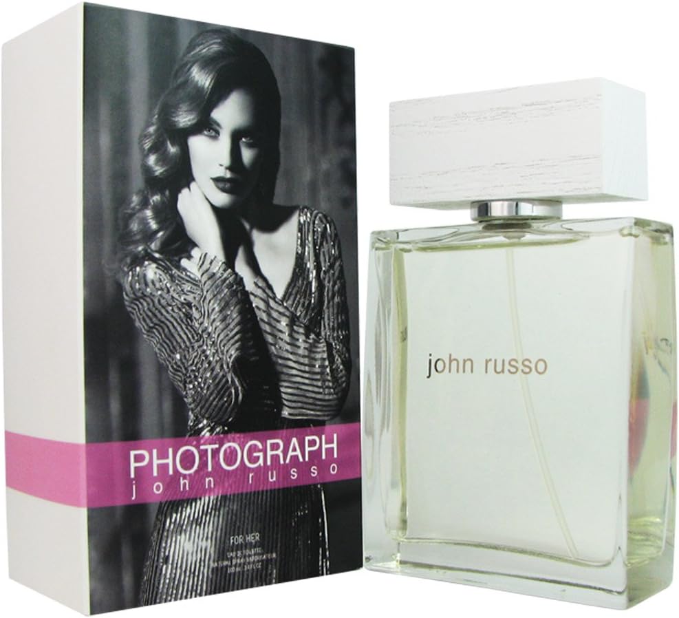 John Russo Photograph Fragrance Eau de Toilettes Spray for Women, 3.4 Ounce