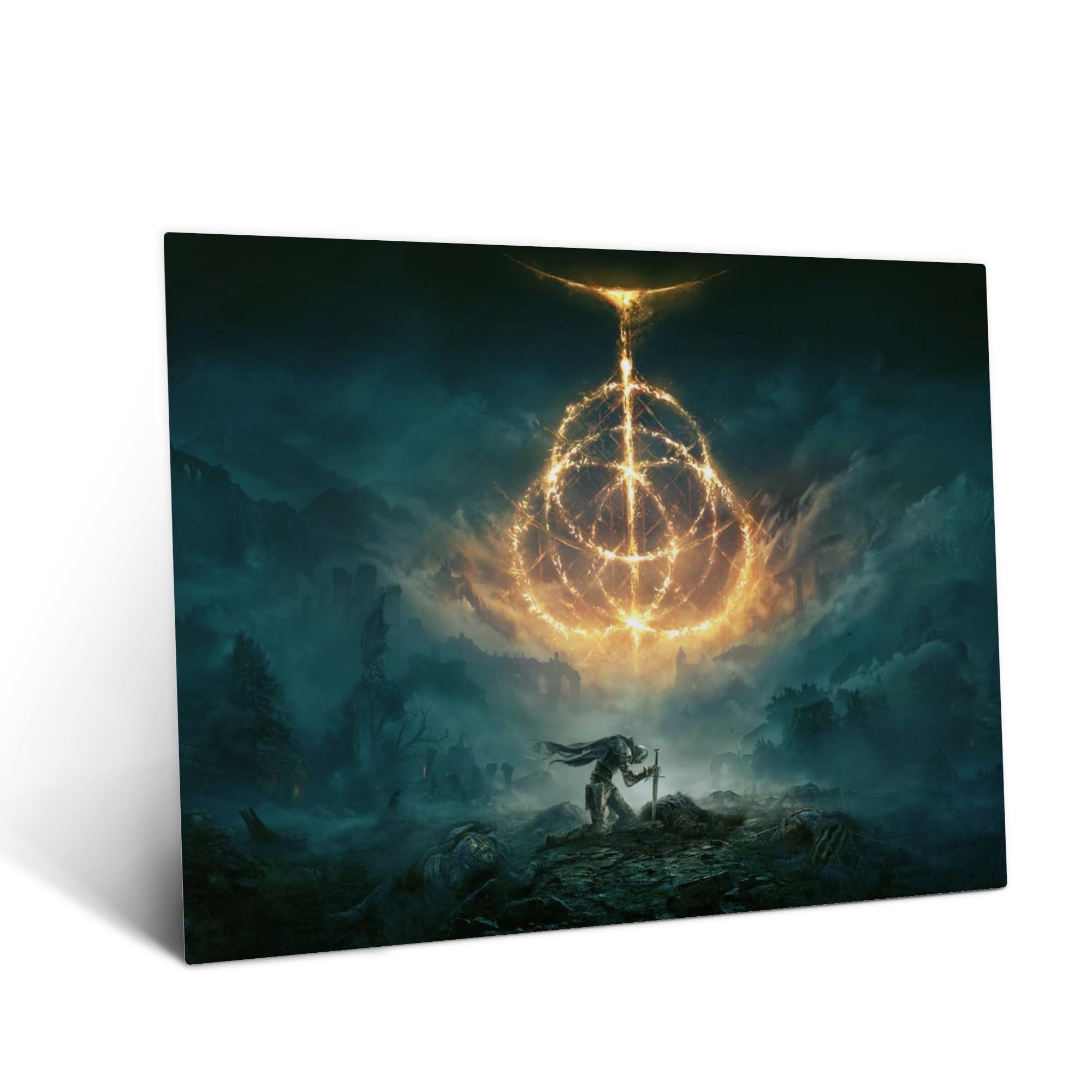 Amazon.com: Displate Elden Ring Metal Poster Magnetic Mounting