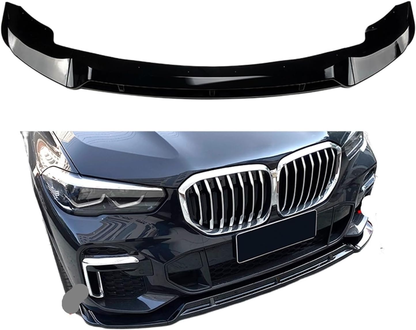 Fits BMW 2019-23 G05 X5 M-Sport Gloss Performance Style Black Front Bumper Lip | eBay