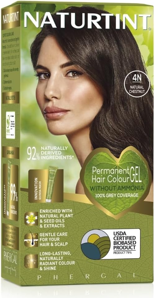 4N Natural Chestnut Hair Color, 5.07 FZ