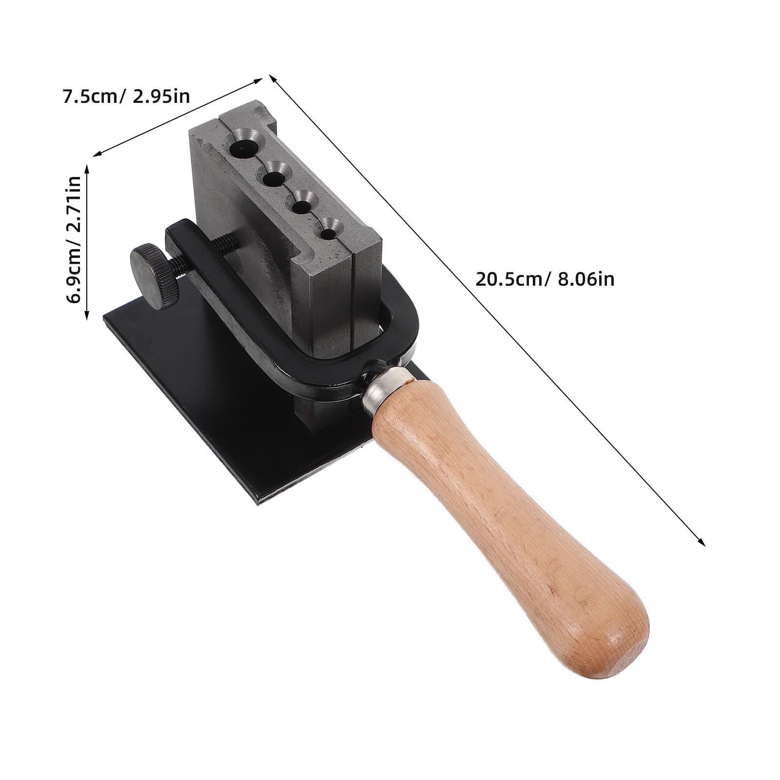 Moule à Lingots Réversible pour Joaillerie, Diamètre Rond 4/5/6/8 MM