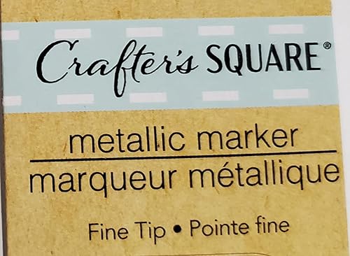 Miniatura 2 de Crafter's Square Marcador metálico, punta fina (0.005 in1.2mm) (sin ácido) (cobre metálico)