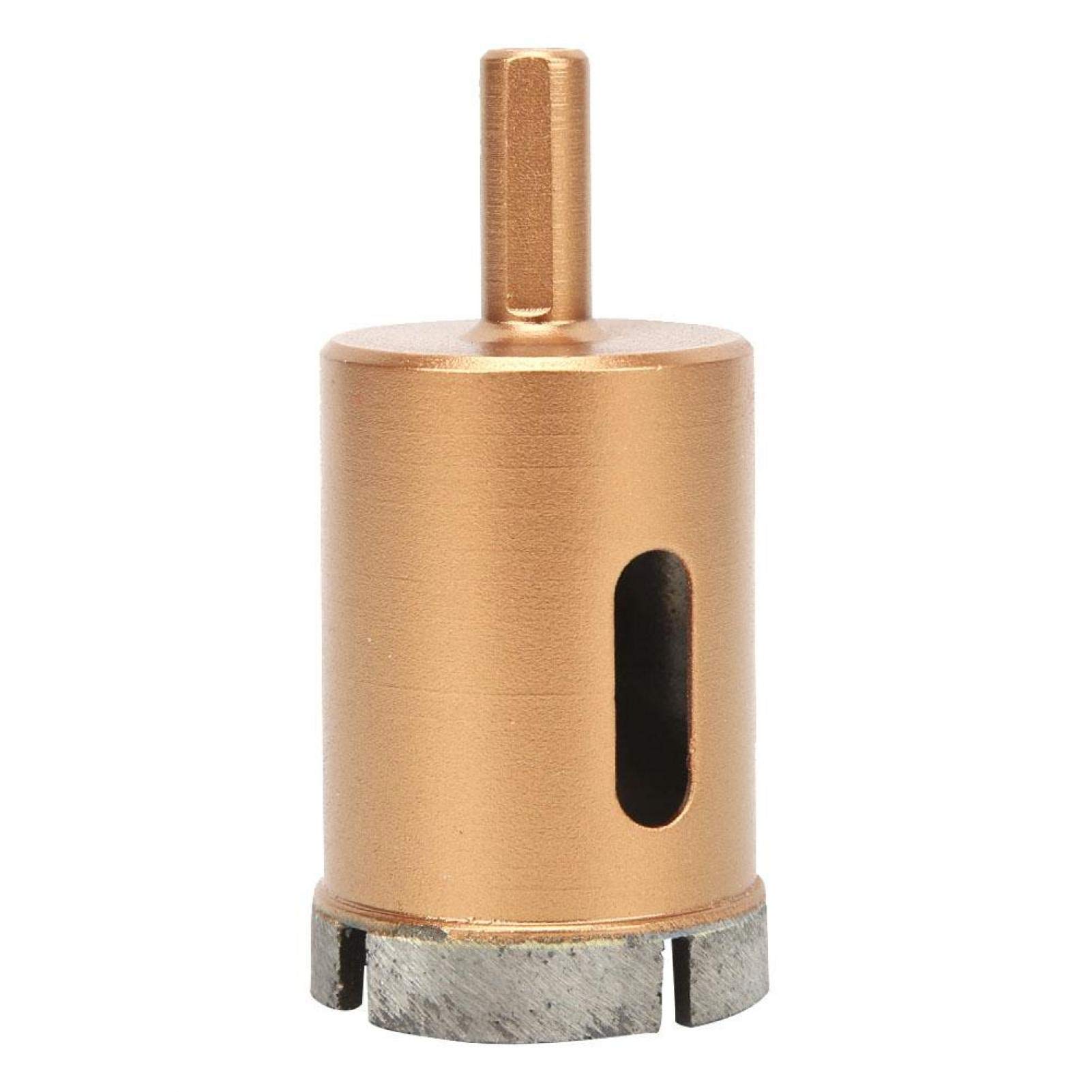 Wiertła diamentowe, trzpień trójkątny 40-60mm otwornice z wydrążonym rdzeniem do wiercenia w płytkach, betonie, cegle, szkle, marmurze i ceramice (40mm)