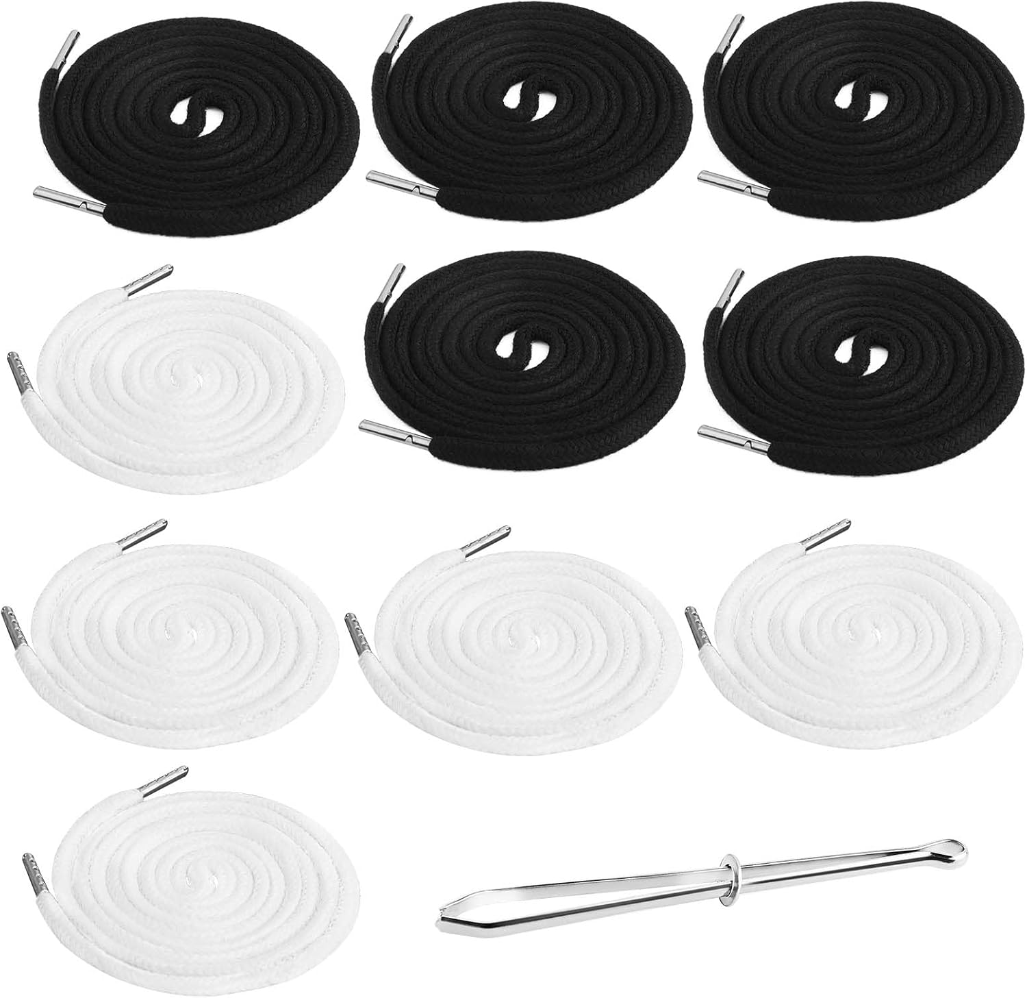 10 Pieces Drawstring Cords with Easy Threaders, Hoodie