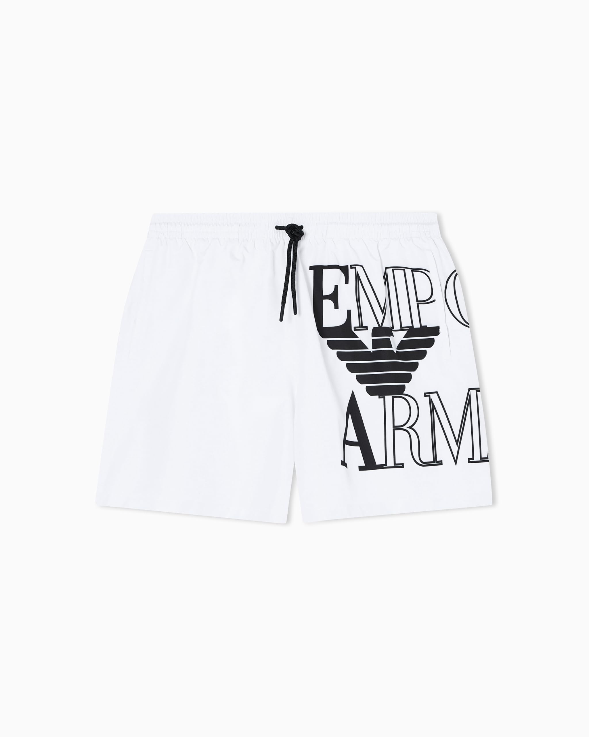 Emporio Armani Herren Weiß Boxer Bold Logo Xl