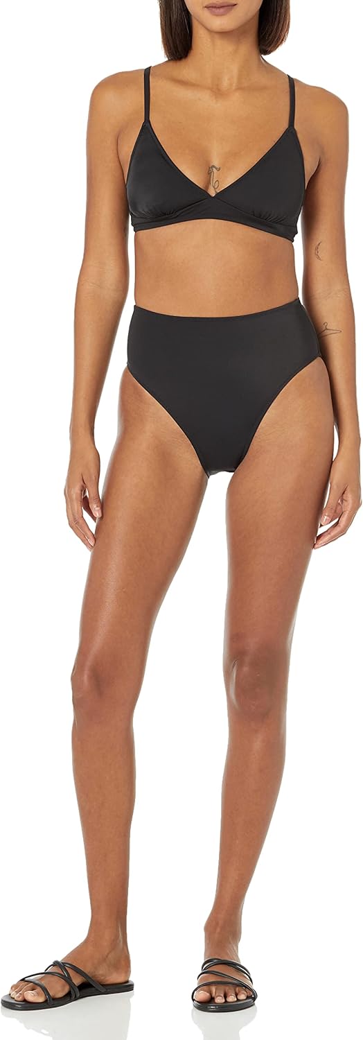Amazon Essentials Women's High Waist High Leg Bikini Bottom - Image 5