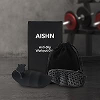 Vista 7 de 2 pcs Anti-Slip Silicone Rypt Grips for Men & Women, Hand Grip Gryp Weight Grip for Deadlifts Pull-Ups, Gym Grips, Lifting Grips for Weight Lifting