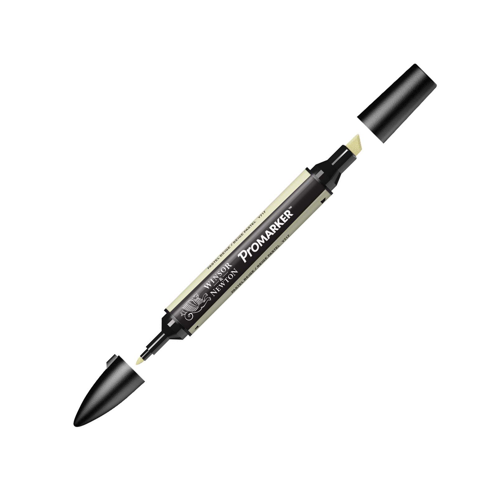 Winsor & Newton " ProMarker " 0203221 - Professioneller Layoutmarker - 2 Spitzen, fein & breit für Zeichnungen, Design & Layouts - Pastellbeige