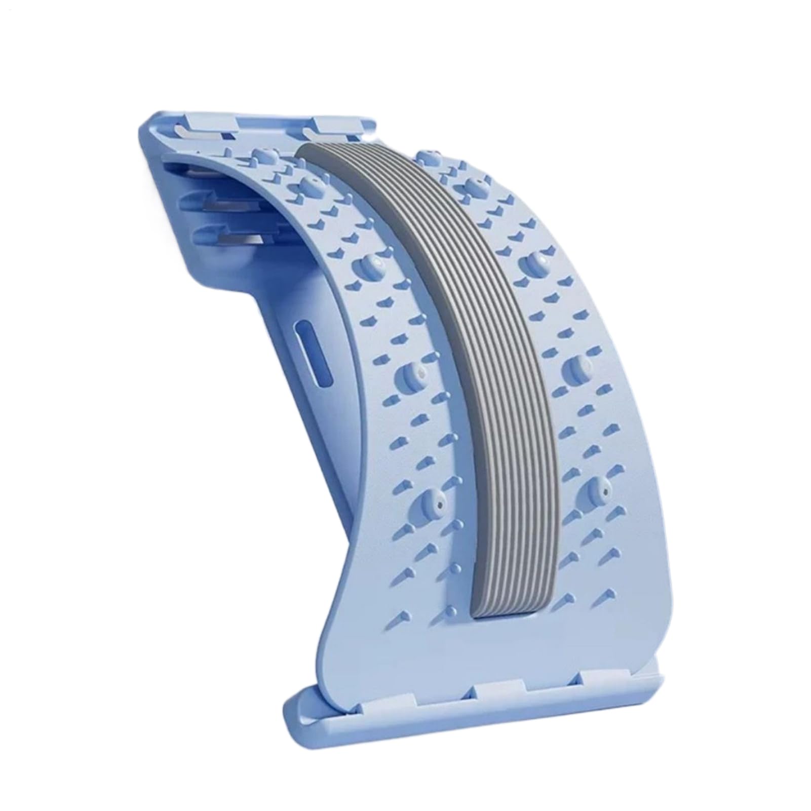 Rückenstützbrett Lendenwirbel Lsäule Massagegerät 4Stufig Einstellbar, Rückenstrecker Gerät Ergonomisch, Rückendehner Orthopädischer & Nackenstrecker, Rückentrainer Für Schmerzlinderung Wirbelsäulen