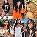 Beaudiva Hair 4 Bundles with Closure(18 20 22 24+18 Free Part) Professional Brazilian Body Wave Hair 100% Unprocessed Virgin Natural Black Human Hair Extensions