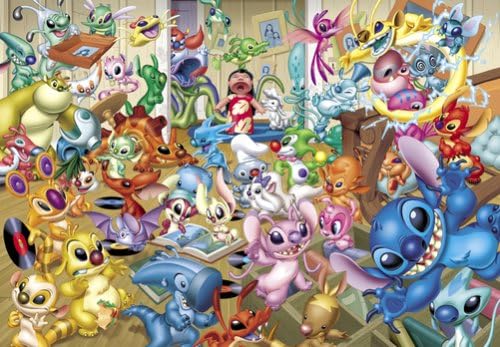 Amazon 00ピース スティッチ 試作品大集合 D 00 528 ジグソーパズル おもちゃ