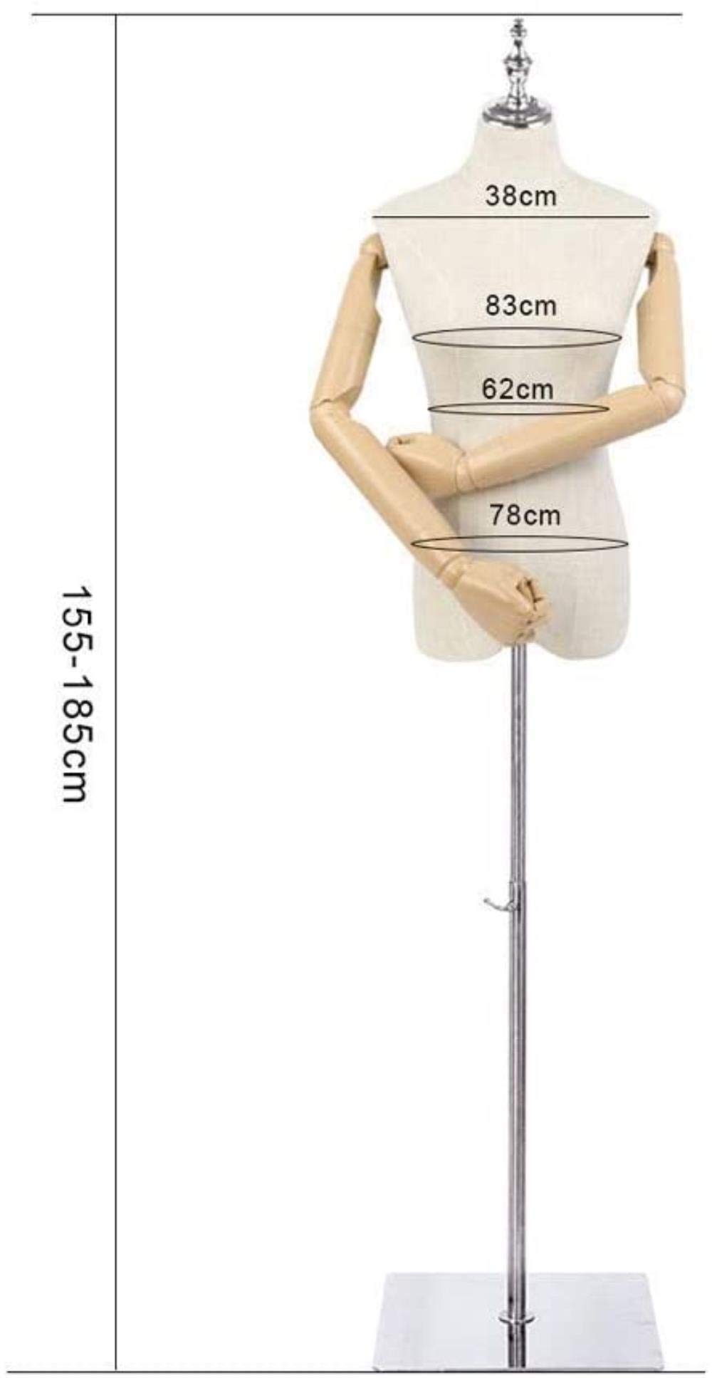 Professional Female Mannequin Torso Body Female Tailors Dummy Display Bust Used for Dummy Model Clothing Display