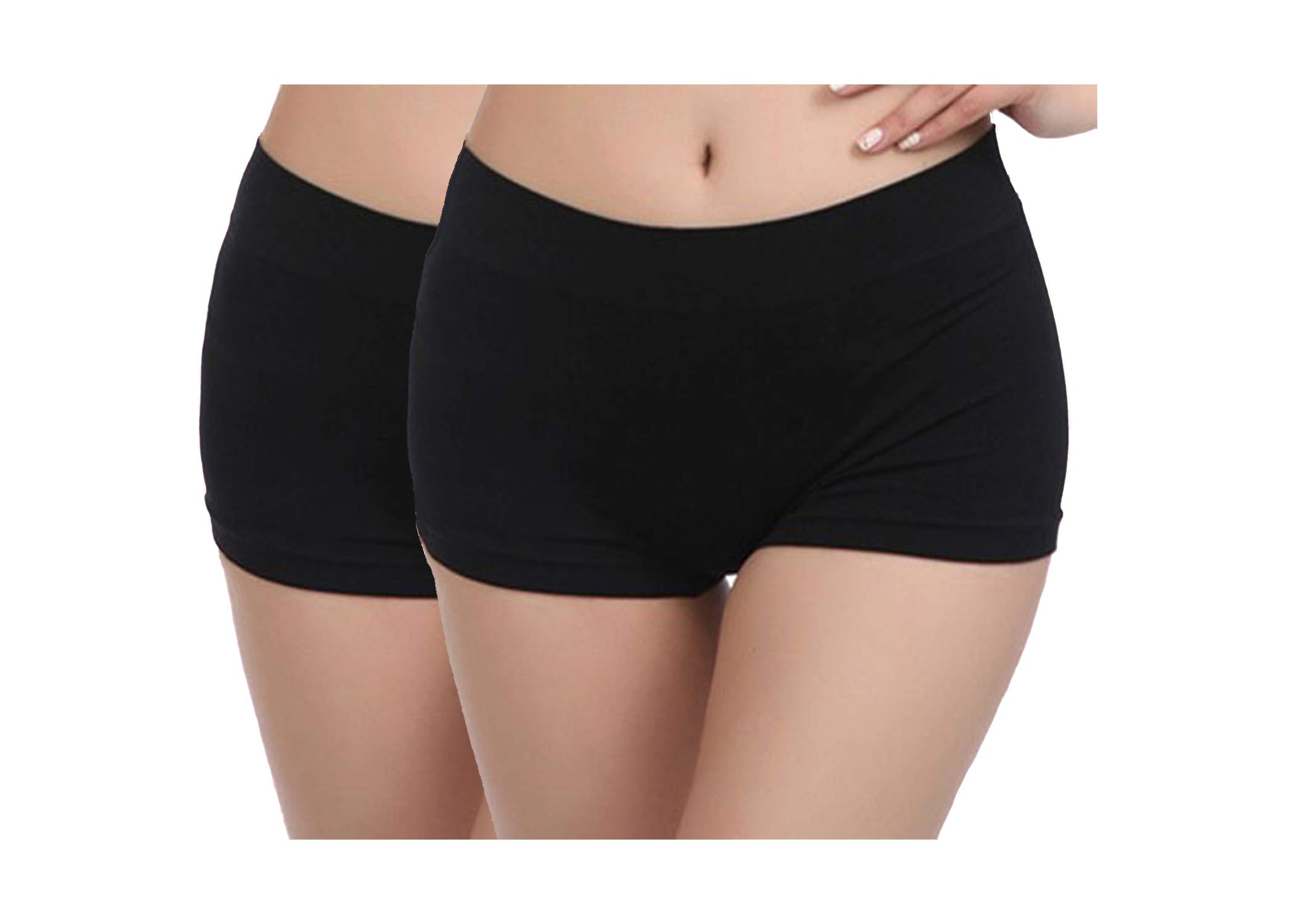 innerstyle Women's Spandex Seamless No Panty Lines Boyshort Panty, Free Size-picture-42