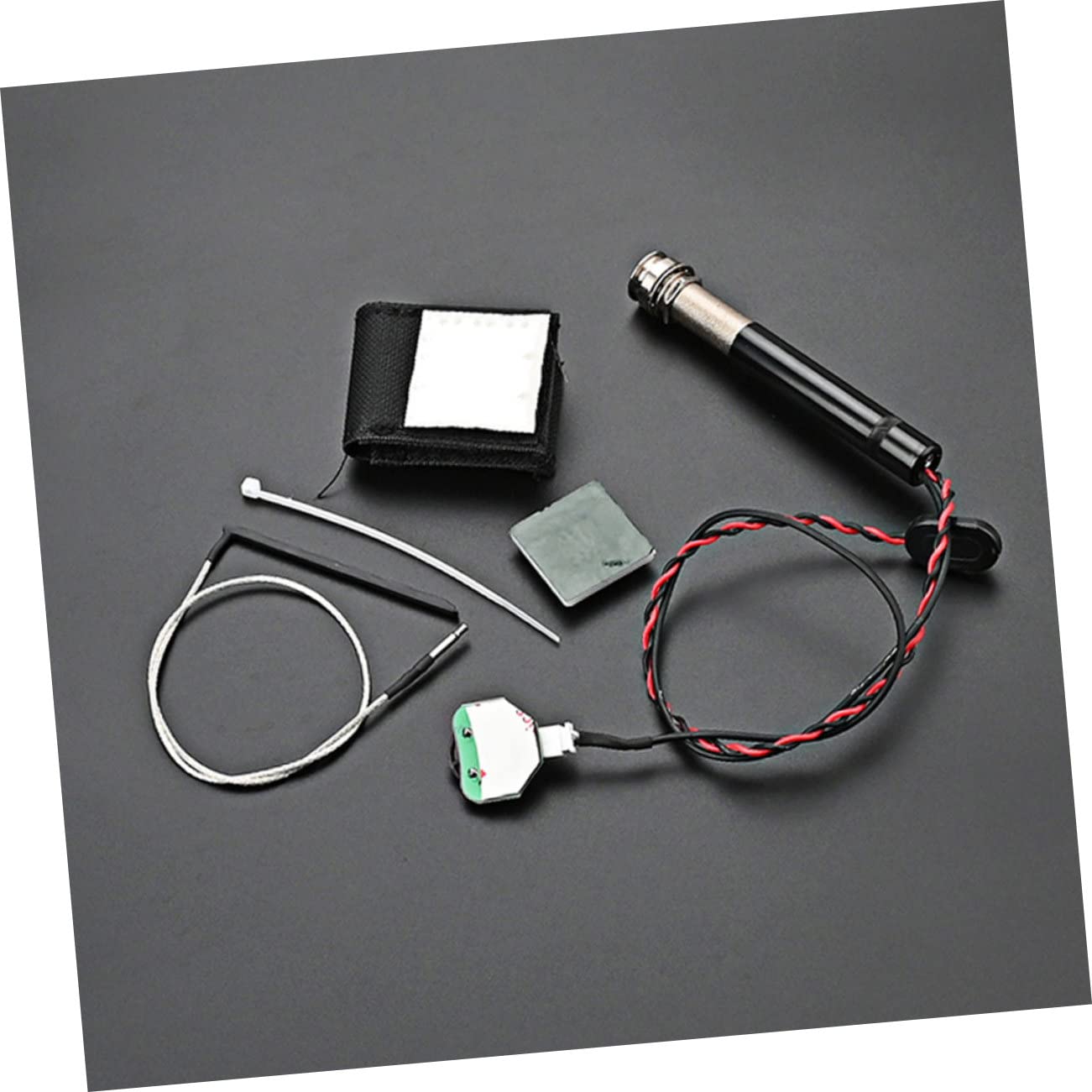 BESTonZON 5 Sätze Gitarren-tonabnehmer Gitarren-kupferteil Piezoelektrische Tonabnehmer Für Gitarre Tonabnehmer Piezo-wandler Kupfer Tonabnehmer Gitarrenzubehör Einzel Räder Ersetzen Metall