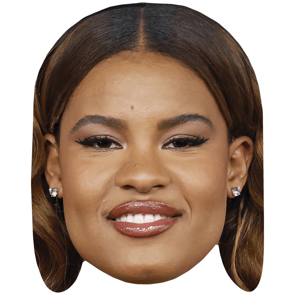 Nyara Sabally (Smile) Big Head. Larger than life mask.