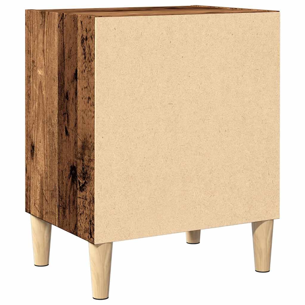 Eleganter Nachttisch aus Holzwerkstoff mit Stauraum und stabiler Platte für Wohnzimmer und Schlafzimmer